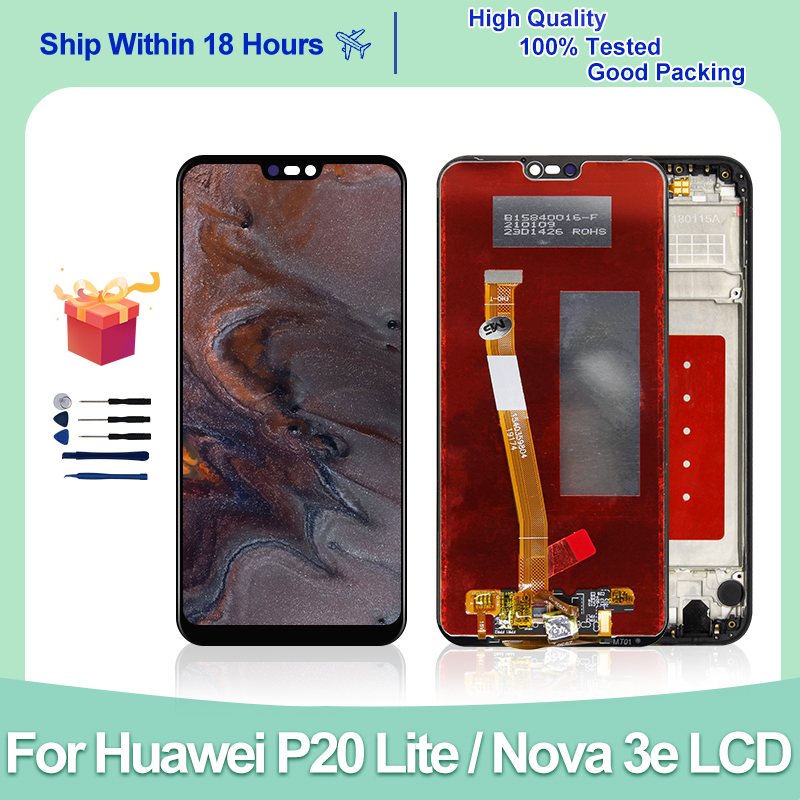 Pour Huawei P20 Lite LCD Ã‰cran Tactile Pour Huawei Nova merveilleuse LCD ANE-LX1 Affichage Digitizer AssemblÃ©e PiÃ¨ces De Rechange n° 1