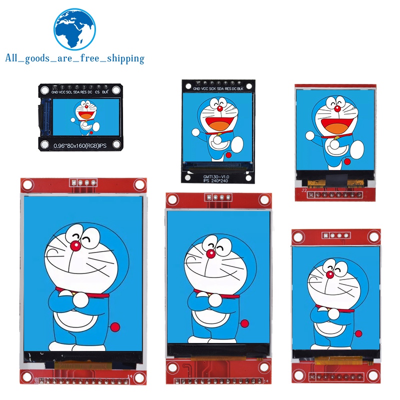 Ã‰cran LCD TFT pour Ardu37, technologie d'affichage, pas de lecteur OLED, ST7735, ILI9341, interface Ã©ventuelles I, 0.96 pouces, 1.3 pouces, 1.44 pouces, 1.8 pouces, 2.4 pouces, 2.8 pouces, 3.5 pouces n° 2