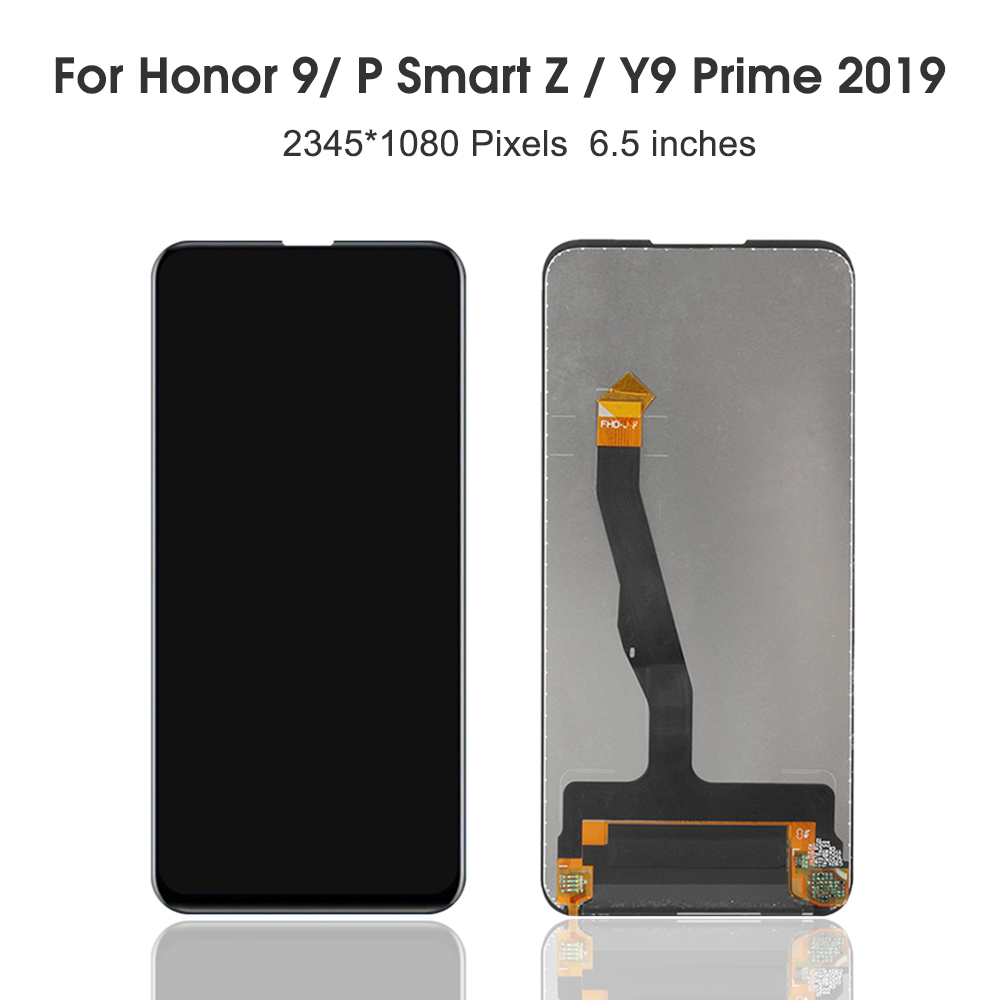 Y9 Prime 2019 AMOLED 6.5 Ã‰cran Pour Huawei P Smart Z STK-LX1 10 Doigt LCD Ã‰cran Tactile Digitizer Remplacer Pour Honor 9X (Global) n° 2