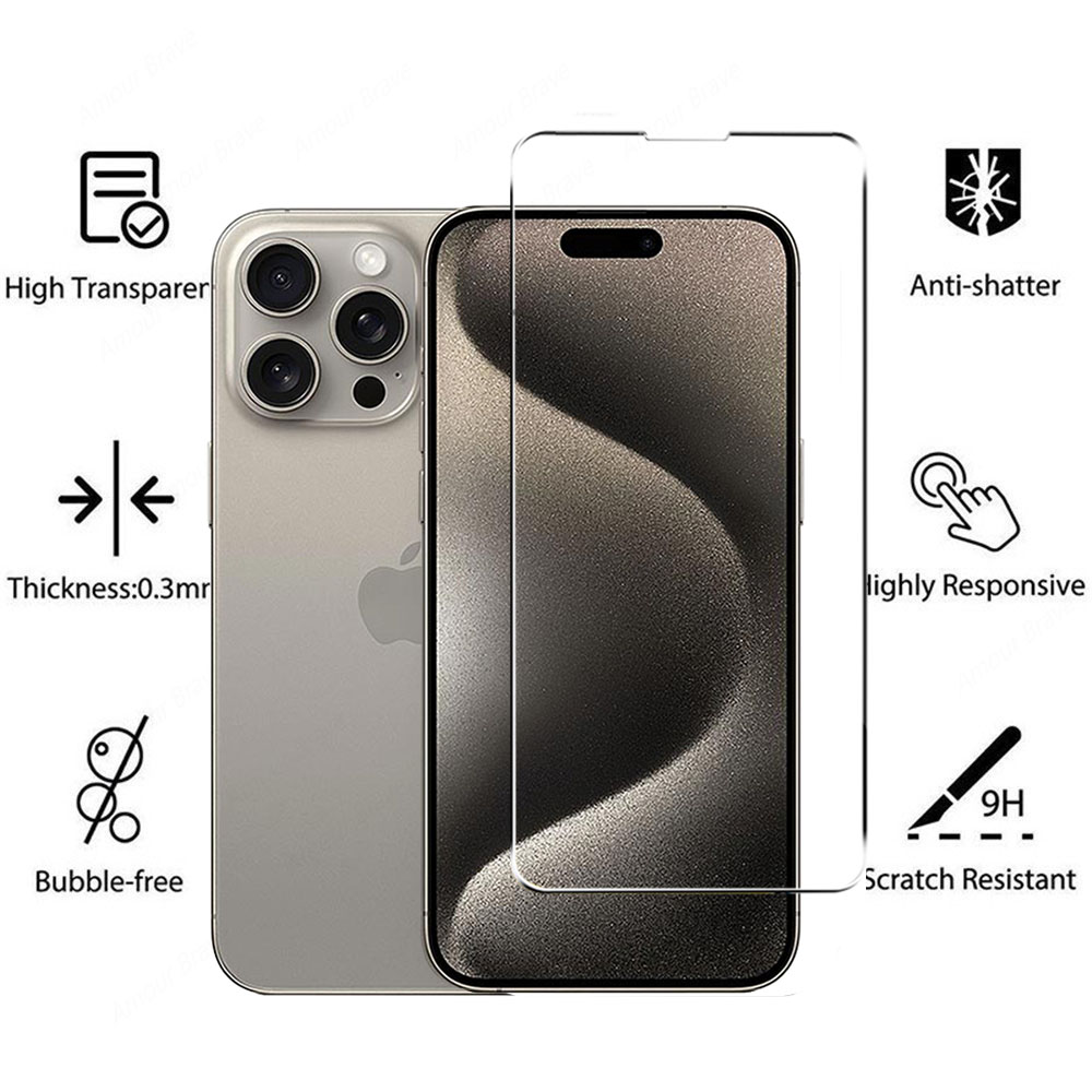 Protecteur d'Ã©cran en verre Guatemala pour iPhone, iPhone 15, 14, 13, 12, 11 Pro Max, X, XS, Poly Mini, 7, 8, 14 Plus, 15 Pro Max, 5 piÃ¨ces n° 5