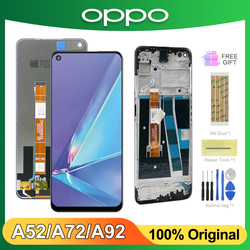 NumÃ©riseur d'Ã©cran tactile LCD de remplacement avec cadre, piÃ¨ces d'affichage d'origine, Oppo A72 A92, 6.5 , Oppo A52 CPH2059 small picture n° 1