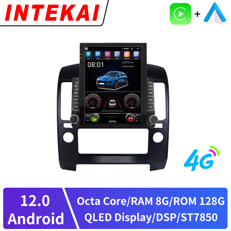 Autoradio Android 12 avec Ã©cran de placement de style vertical, navigation GPS, lecteur de limitation, stÃ©rÃ©o 2 Din, 9.7 , Nissan Navara 2006-2012 n° 1