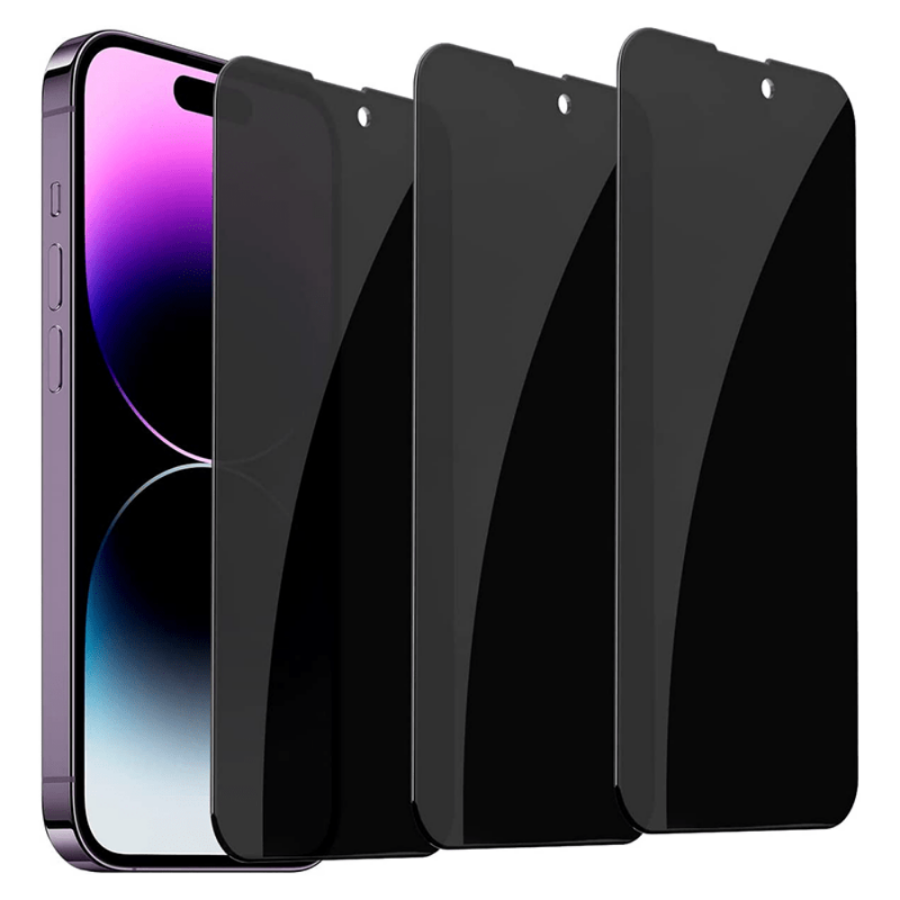 Protecteurs d'Ã©cran de confidentialitÃ© pour iPhone, film de confidentialitÃ©, verre guatÃ©maltÃ¨que, iPhone 15, 14, 13, 12, 11 Pro Max, 12, 13 Mini n° 3