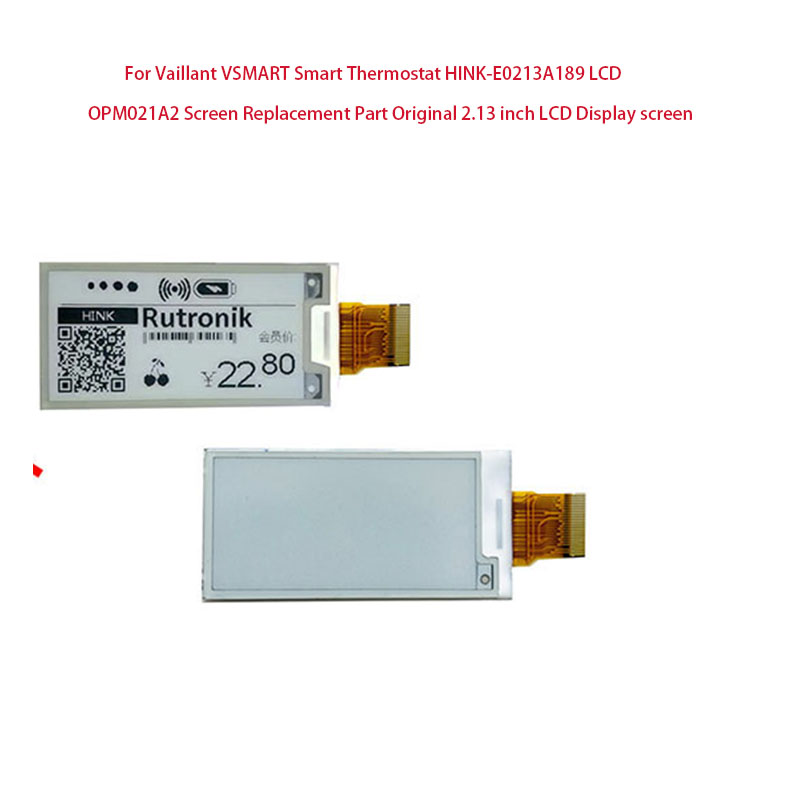 PiÃ¨ce de rechange d'Ã©cran LCD d'origine 2.13 pouces pour Nokia, VSMART Smart ThermoandreHINK-E0213A189 LCD OPM021A2 n° 3