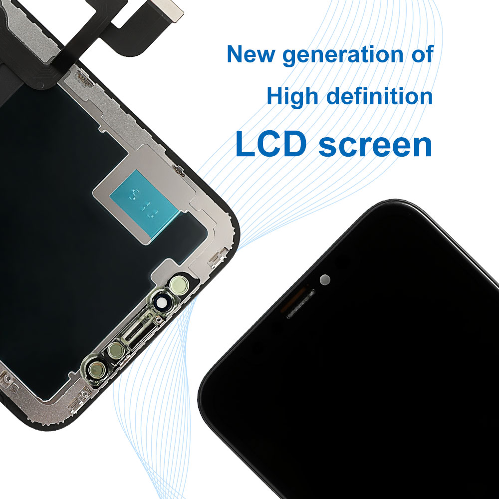 Elekworld-Ensemble écran tactile LCD OLED de remplacement, avec 3D Touch, pour iPhone 13 X Poly XS XS MAX 11 12 Pro Max Incell n° 5