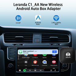 2023 Leranda C1-AA Sans Fil Android Auto Adaptateur Voiture Limitation Lecteur Filaire à Sans Fil pour Android Auto Bluetooth Auto allergique small picture n° 2