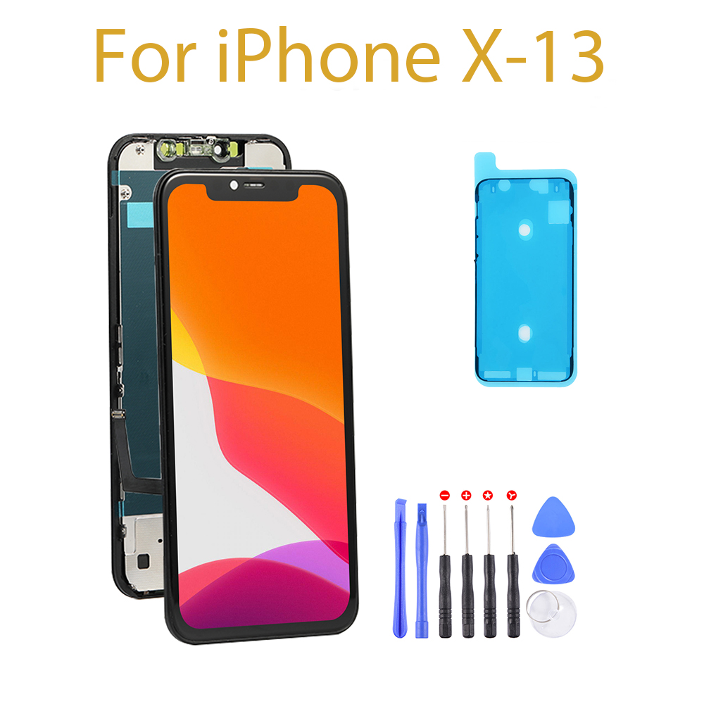 Bloc Ã©cran tactile LCD 3D de remplacement, pour iPhone 11 12 Pro Max X XS Poly 13 n° 1