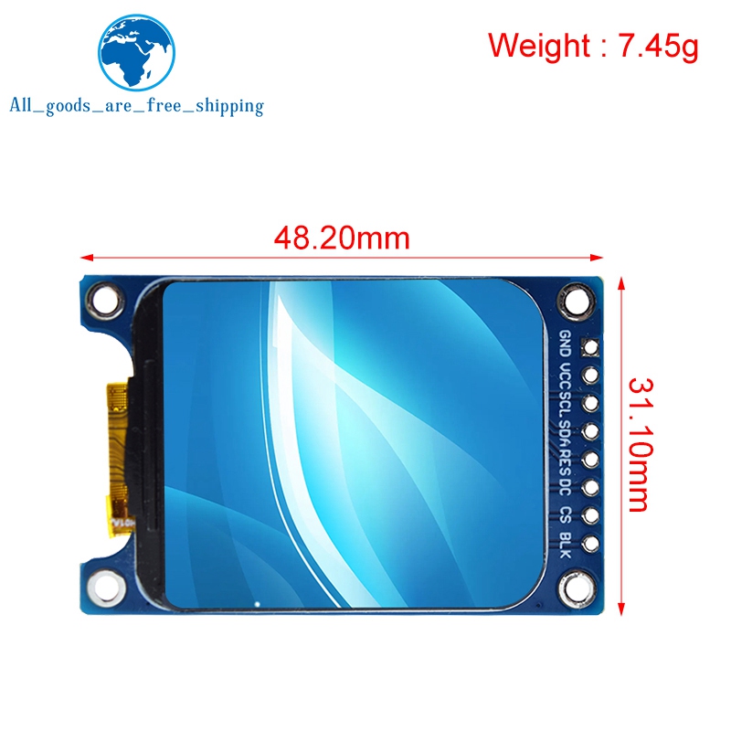 Ã‰cran LCD LED pour Ardu37, technologie d'affichage TFT pour documents, contrÃ´leur HD IPS, interface KampX280 Ã©ventuelles I ST7789, 1.69 pouces, 1.69 pouces n° 5