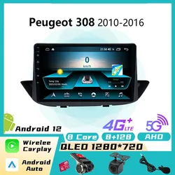 Autoradio Android avec Navigation GPS, WIFI, FM, Lecteur Audio StÃ©rÃ©o, UnitÃ© Centrale, 2 Din, pour Voiture KIT 308 (2010-2016) small picture n° 1