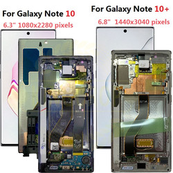 Ã‰cran tactile LCD avec chÃ¢ssis, pour Samsung Galaxy Note 10 Plus 5G N975 n976b N970F N9700 small picture n° 1