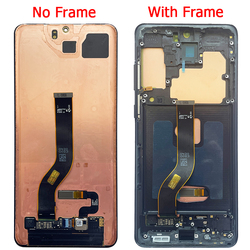 Ã‰cran tactile LCD avec chÃ¢ssis, 6.7 pouces, pour Samsung Galaxy S20 Plus G985F/DS G986B, original small picture n° 2