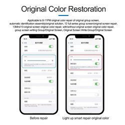 Programmeur de rÃ©cupÃ©ration True Tone DL F210, outils de domination d'Ã©cran de copie d'origine, pas besoin d'Ã©cran d'origine, iPhone 8, iPhone XS, iPhone 11, iPhone 12, iPhone 13, iPhone 14 small picture n° 2