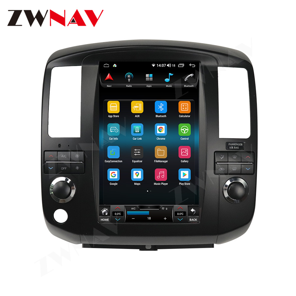 Autoradio Android pour Nissan Navara, navigation GPS, stÃ©rÃ©o, Carplay, lecteur de limitation, Ã©cran de placements, atofinder 2008, 2009, 2010 -2012 n° 4