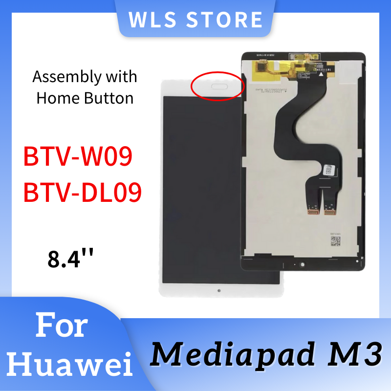 Original 8.4 LCD Pour Huawei MediaPad M3 BTV-W09 BTV-DL09 LCD Ã‰cran Tactile Digitizer AssemblÃ©e pour Huawei MediaPad M3 LWind n° 1