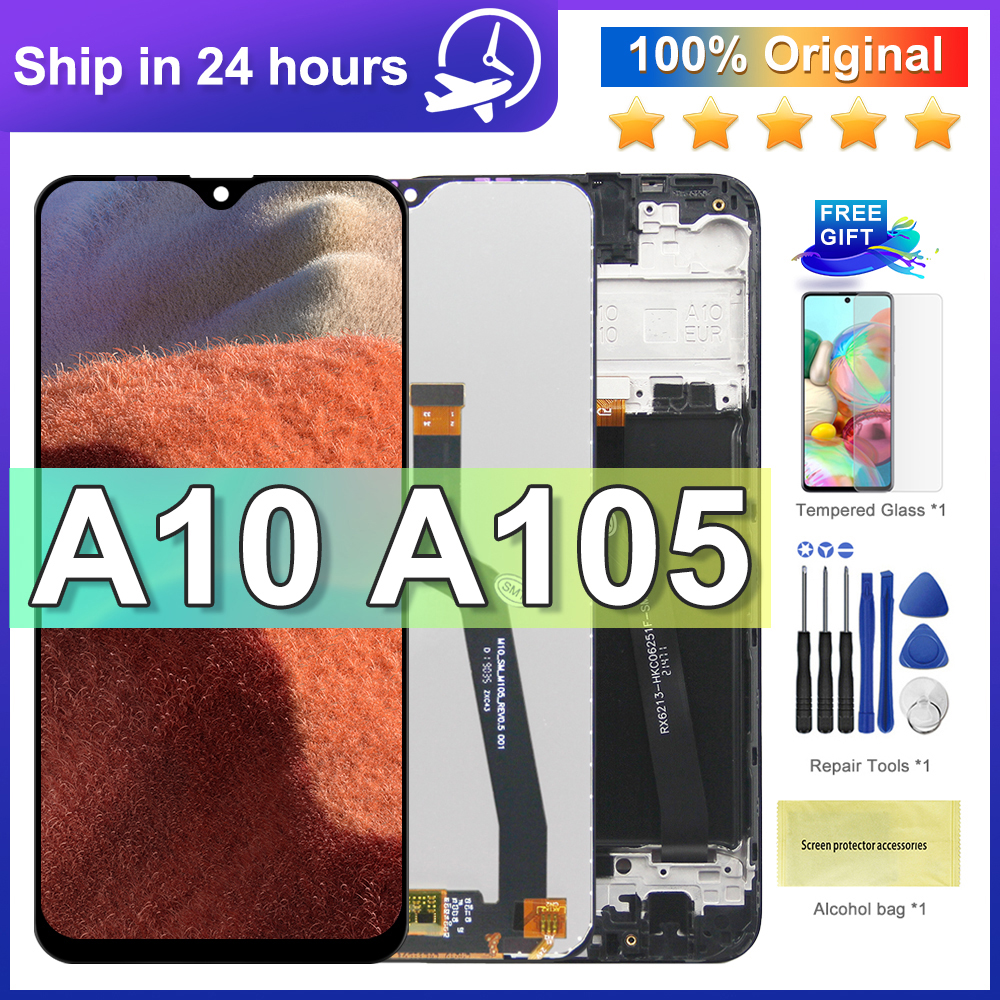 Ã‰cran tactile LCD, pour SAMSUNG Galaxy A10 M10 A105 A105/DS A105, Original n° 1