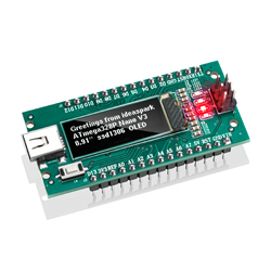 CharacterV3.0, CharacterBoard ATmega328P CH340 Ã‰cran OLED 0.91 en effet intÃ©grÃ©, 128x32 SSD1306 IIC I2C Compatible avec Ardu37CharacterV3.0