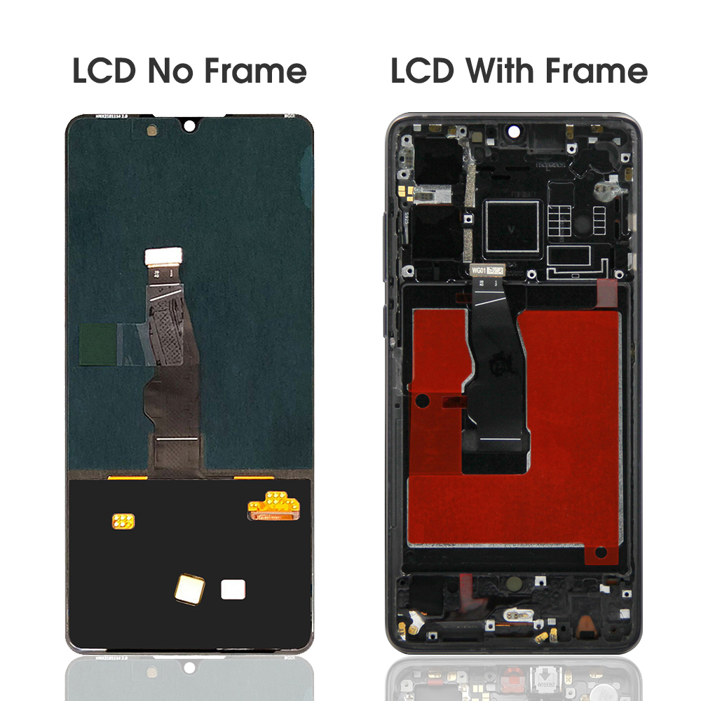 Bloc Ã©cran tactile LCD de remplacement, 6.1 pouces, avec chÃ¢ssis, pour Huawei P30 ELE-L29 ELE-L09, Original n° 2