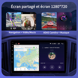 ZTONAV-Radio Carplay sans fil, StÃ©rÃ©o Android, Limitation GPS, Renault Clio 4, 2012, 2013, 2014, 2015, 2016 small picture n° 4