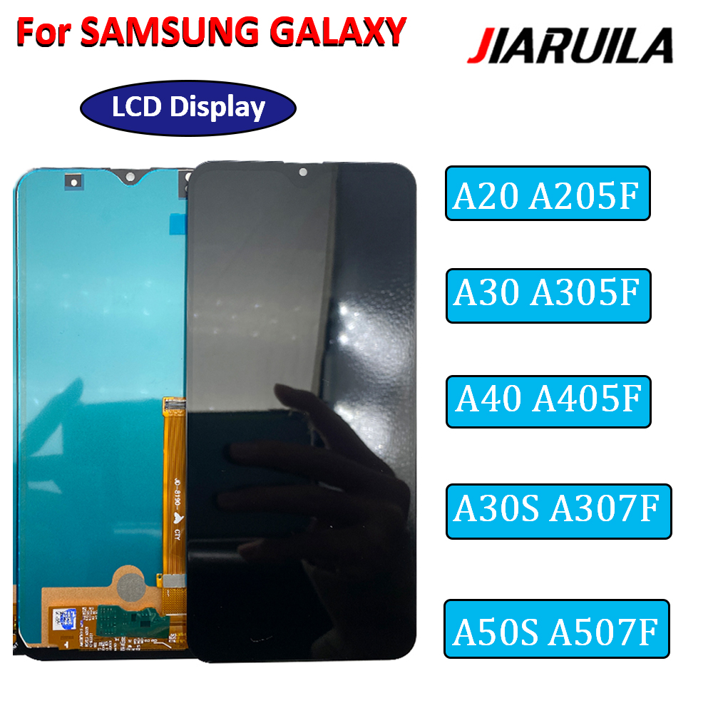 Ensemble Ã©cran tactile LCD de remplacement, 100% testÃ©, pour Samsung Galaxy A50 A20 A30 A30S A40 A50S, livraison gratuite n° 1