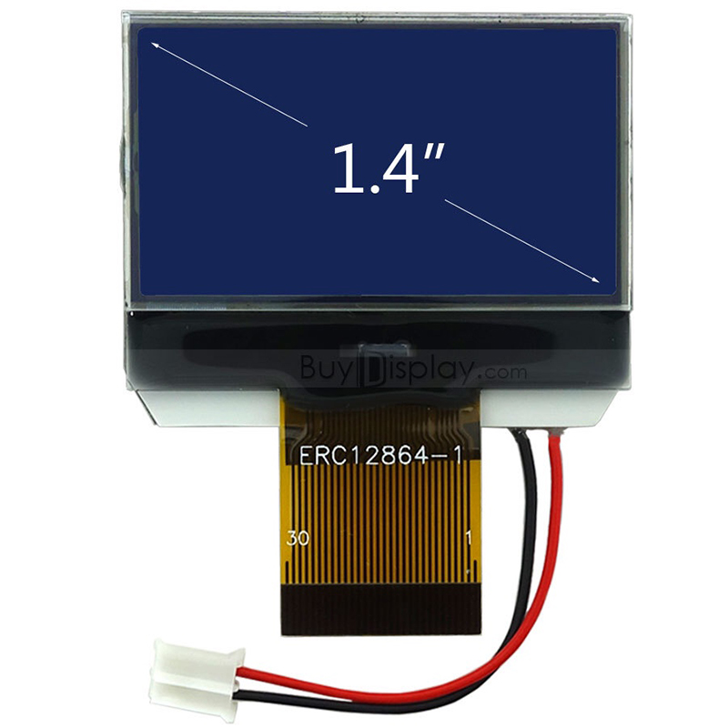 Ã‰cran LCD pour Flipper ontari, 1.4 , 12864, 30 broches, rÃ©troÃ©clairage, rÃ©paration de remplacement n° 1