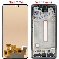 NumÃ©riseur d'Ã©cran tactile d'affichage Ã  cristaux liquides de SM-A536E d'origine pour le Samsung Galaxy A53 A536B A536U avec des piÃ¨ces d'assemblage de cadre 6.5 small picture n° 2