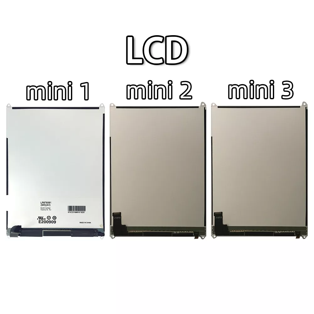 Ã‰cran tactile LCD 100% testÃ© pour Apple iPad, modÃ¨les Mini1, Mini2, Mini3, A1432, A1454, A1455, A1489, A1490, A1491, A1600, A1601 n° 6