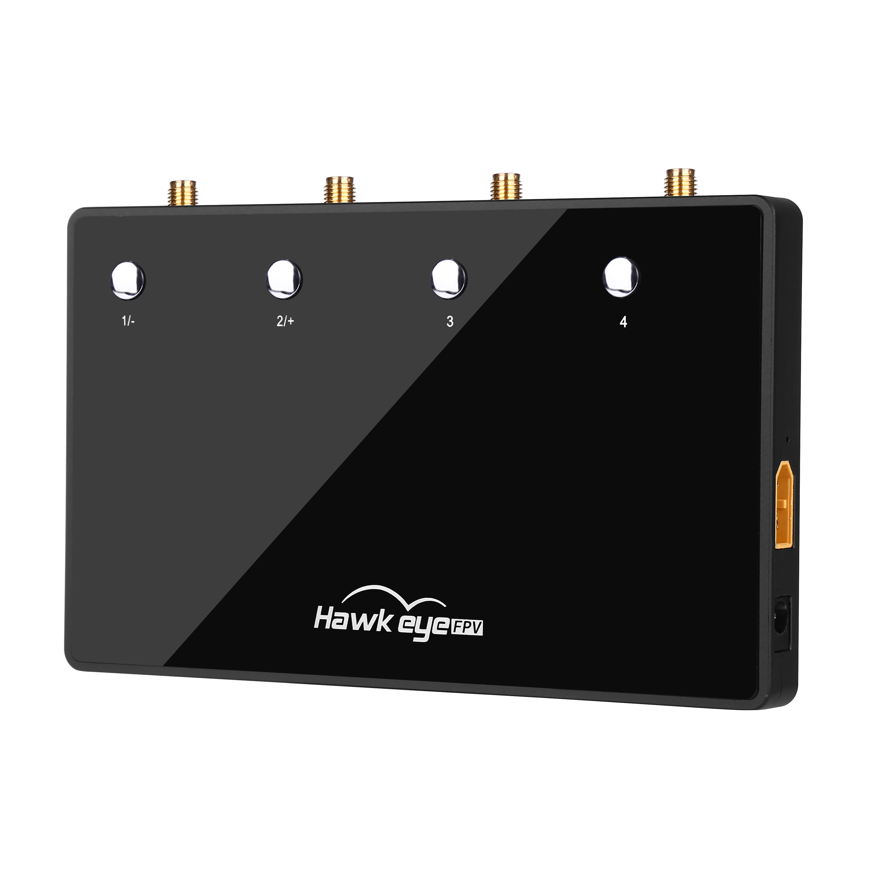 Hawkeye-Ã‰cran d'affichage pour importateur de course RC, quatre yeux, 4 canaux, rÃ©cepteur, sortie TV HDMI 4 segments, 5.8G n° 5