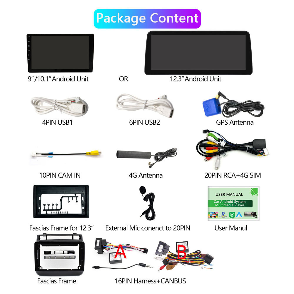 Autoradio Android, 2K, GPS, StÃ©rÃ©o, UnitÃ© Centrale, Limitation Voiture, pour Volkswagen Vw Touareg 7p, 2010, 2011, 2012, 2013, 2014, 2015, 2016, 2017 n° 6