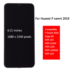 Bloc écran tactile LCD avec châssis, pièce de rechange pour Huawei P Smart 2019 2019 small picture n° 2