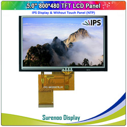 Ã‰cran Tactile IPS RVB TFT LCD de 5.0 Pouces, Moniteur RÃ©sistif IIC I2C GT911, 800x480 800480, 40P/24 _ Bit small picture n° 3