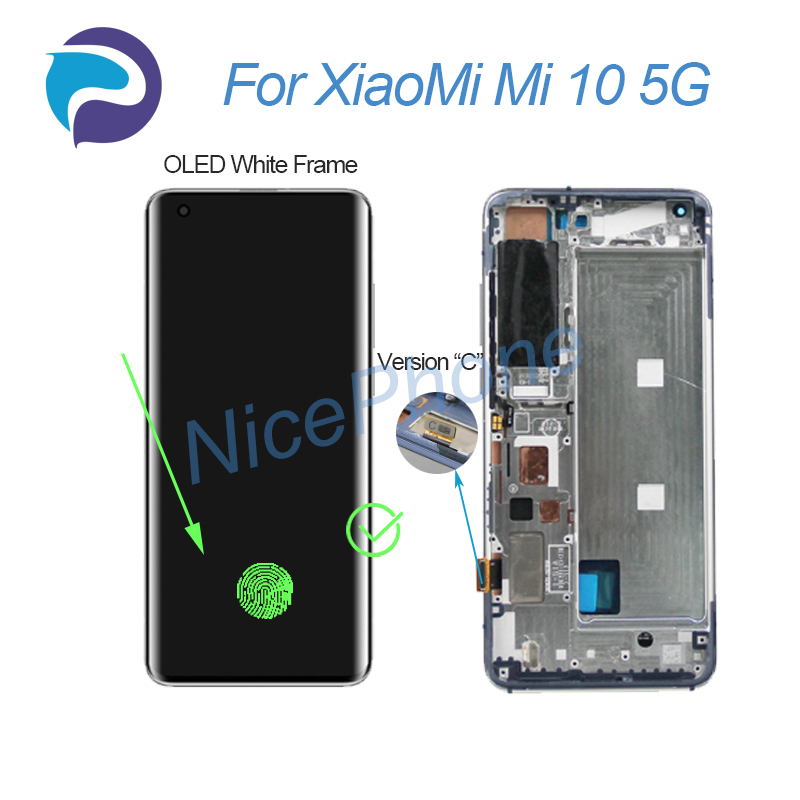 Ã‰cran tactile LCD pour Xiaomi Mi 10 5G, 2340x1080 MeurJ2G n° 5