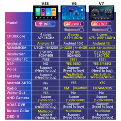 Autoradio multimÃ©dia Android 12, Carplay, Wifi, GPS, DSP, 2 din, lecteur DVD, stÃ©rÃ©o, 4G, pour voiture Peugeot 1 (407, 2004, 2011) small picture n° 6