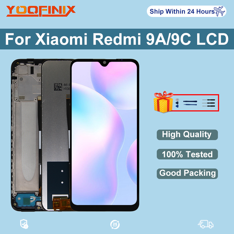 Ã‰cran tactile LCD de remplacement pour Xiaomi Redmi 9A, 6.53 pouces, M2006C3LG, M2006C3LI, 9C n° 1