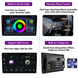 Autoradio Android 13 avec Ã‰cran de Limitation StÃ©rÃ©o, Carplay, Lecteur de Voiture, Navigation GPS, VidÃ©o, pour Volkswagen VW Touareg 2002 - 2012 small picture n° 4