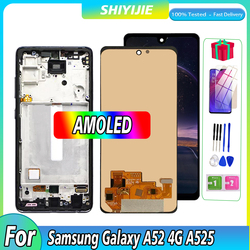 Super AMOLED 6.5 pour Samsung A52 4G AfruitSM-A525B SM-A525F LCD Ã‰cran Tactile Pour Samsung Galaxy Afruit525 M A525F/DS LCD