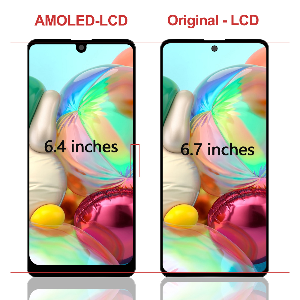 Ã‰cran tactile LCD AMOLED de remplacement, 6.7 pouces, pour Samsung Galaxy A71 A715 A715F A715ineau n° 3