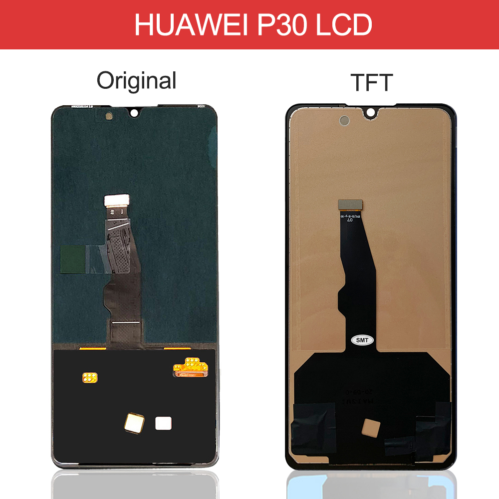 Ã‰cran d'affichage avec cadre pour Huawei P30 LCD Ã©cran tactile HÃ©bergements eur remplacement 100% testÃ© P30 ELE-L29 L09 AL00 TL00 n° 4