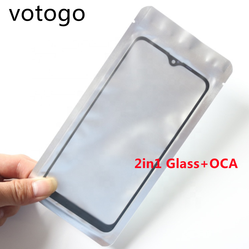 Ã‰cran en verre extÃ©rieur avant + OCA pour OPPO, Find X2, Bery X5, X6, Reno 3, 4, 5, 6, 7, 8 Pro Plus Lite, Ã©cran LCD, lentille tactile, kit de remplacement n° 3