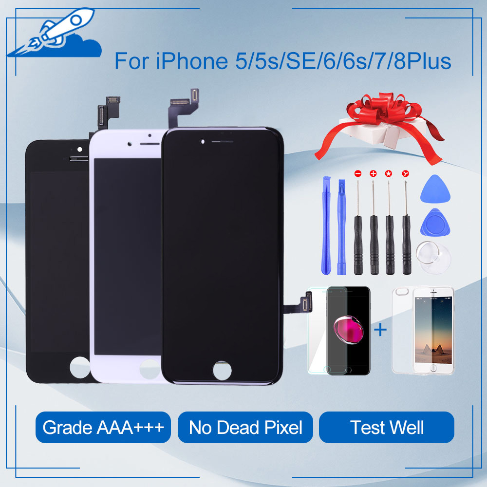 Elekworld â€“ ensemble Ã©cran tactile LCD de remplacement, pour iPhone 5s 6 6S 7 8 Plus n° 1