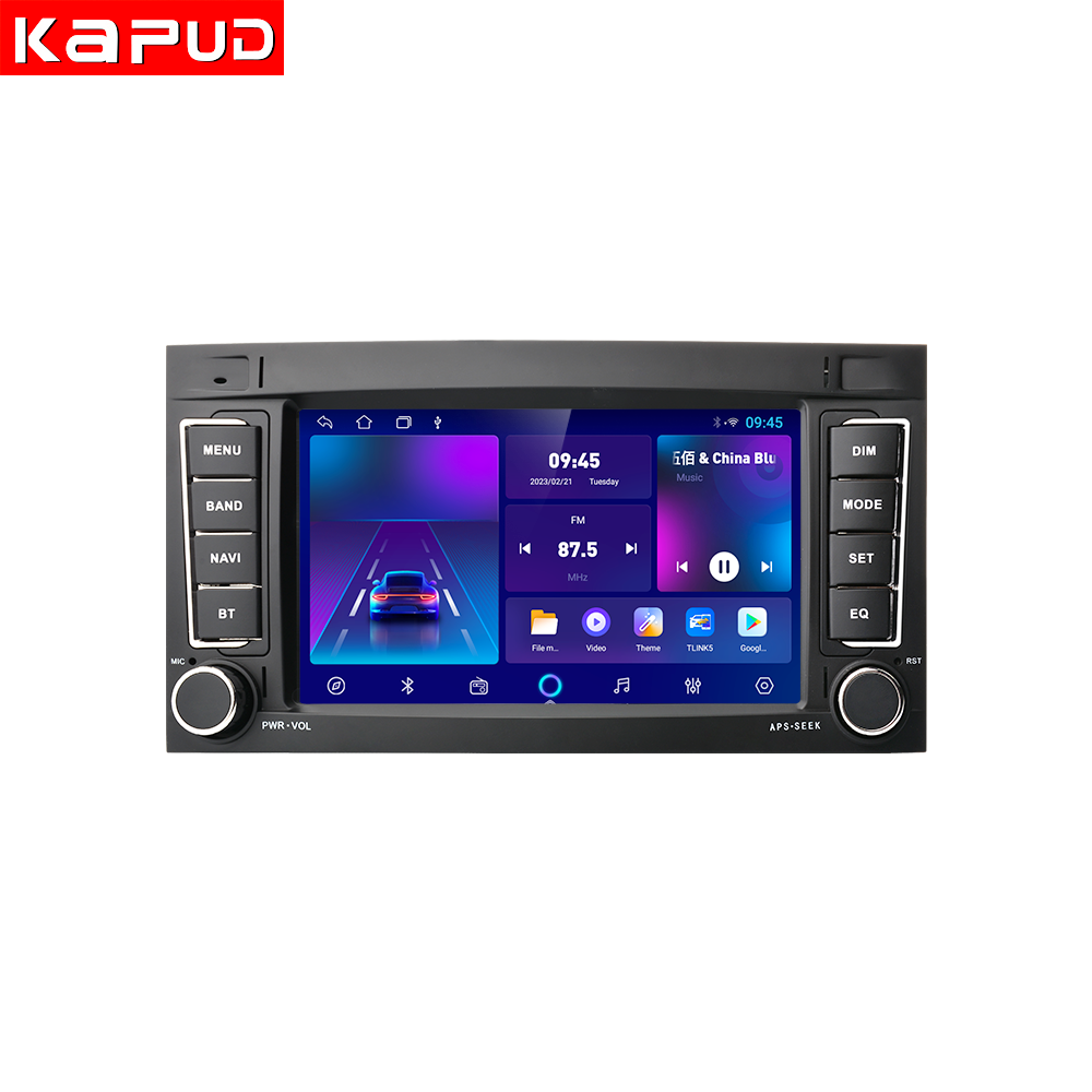 Kapud-Autoradio Android 7, Navigation GPS, DSP, 4G, CarPlay, avec Commandes au Volant, pour Voiture VW Touareg (2004-2011), Transporter T5 Multivan n° 6