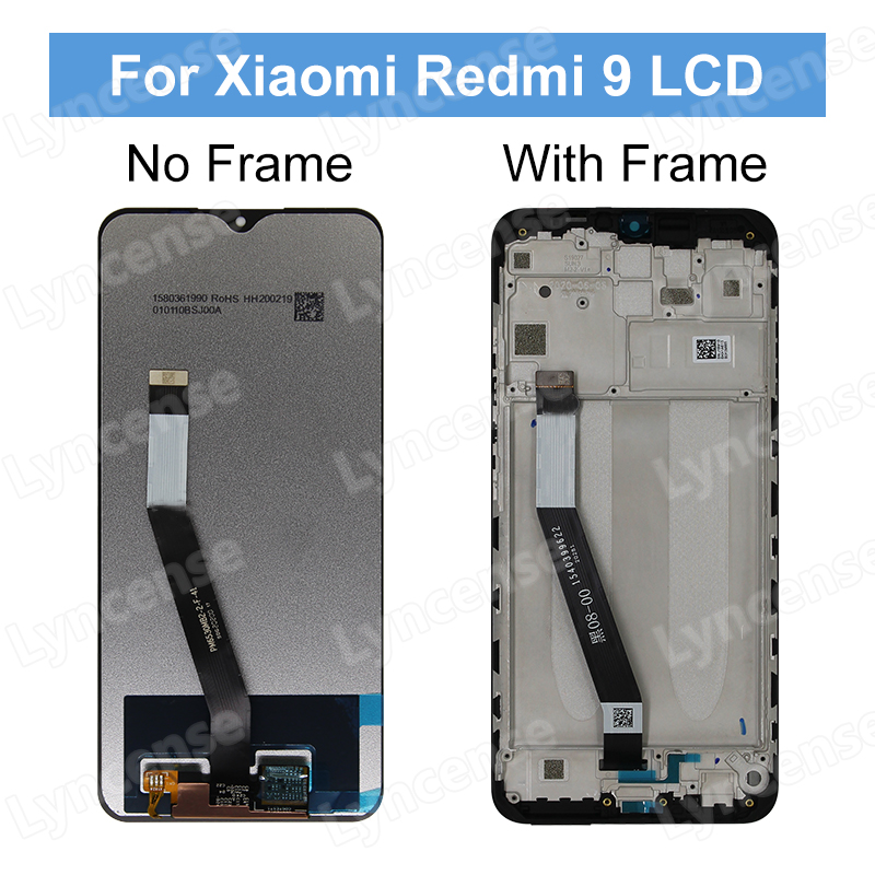 NumÃ©riseur d'Ã©cran tactile d'affichage Ã  cristaux liquides, piÃ¨ces de rechange pour Redmi 9A, M2006C3LG, M2006C3MG, 9C, M2004J19G, M2004J19C n° 3