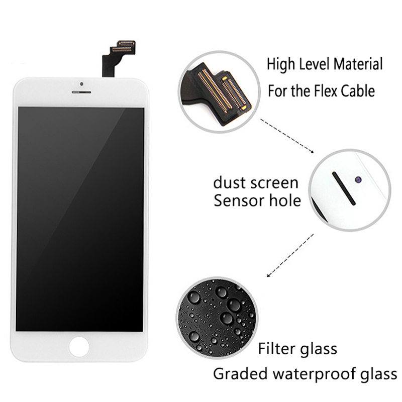 Ensemble Ã©cran tactile LCD de remplacement, testÃ© Ã  100%, pour iPhone 5, 5S, 5C, SE, avec 3D Force Display, piÃ¨ce de rechange, nouveau n° 5