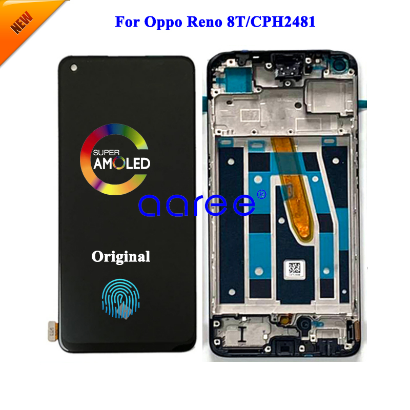 Ensemble Ã©cran tactile LCD AMOLED, pour Oppo Reno 8T 4G 8T 5G, original n° 1