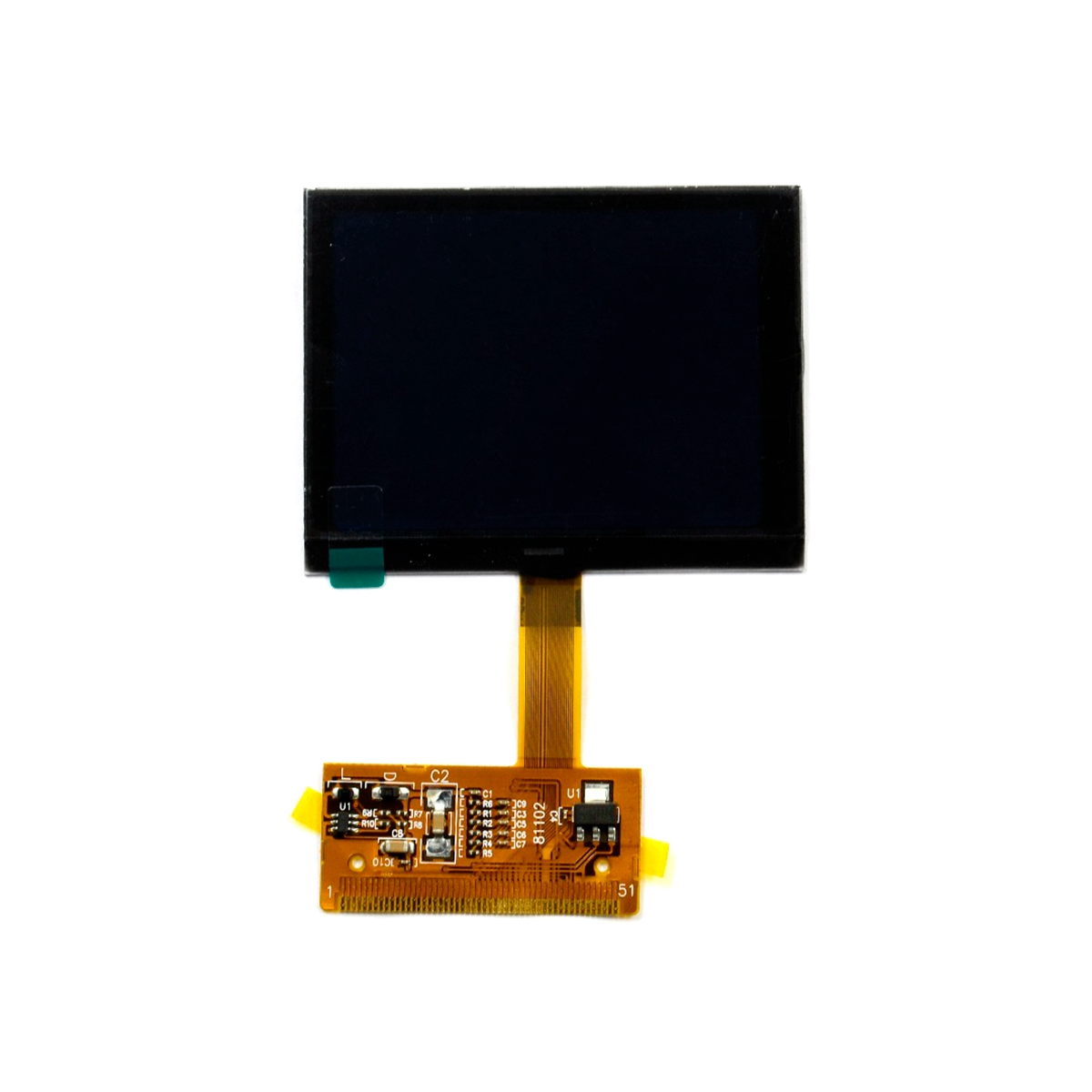 Ã‰cran d'affichage LCD pour Audi TT Jaeger A3 A4 Jaeger, tableau de bord LCD, rÃ©paration de la carte Prada n° 1