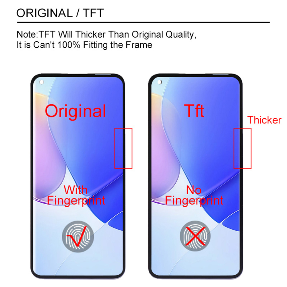 Nouveau Pour Huawei Nova 7 5G Ã‰cran LCD Avec Cadre 6.53 Huawei Nova 7 JEF-NX9 JEF-AN20 Affichage LCD Ã‰cran Tactile AssemblÃ©e n° 3