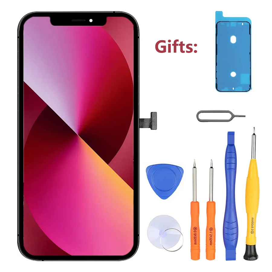 Ensemble Ã©cran tactile LCD, pour iPhone X Poly XS Max 6 7 8 11 12 14 Pro Max 13 Mini n° 2