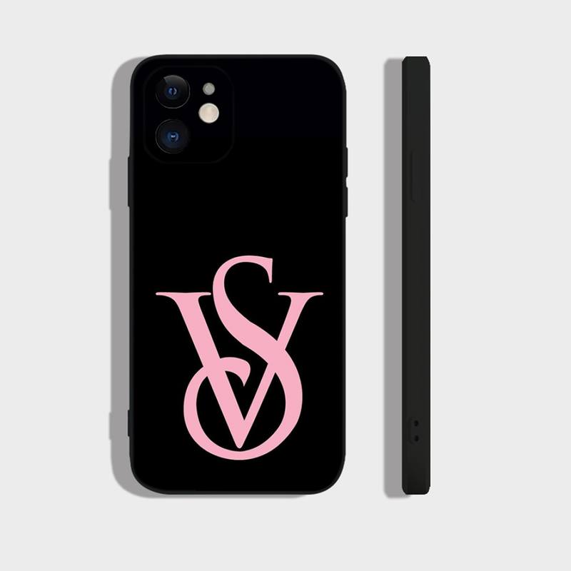 V-Victorias-S-SecExamen fraÃ®chement Phone Case, Silicone Soft, iPhone 15, 14, 13, 12, 11 Plus, Pro, Max, Poly, XS, X, 7, 8 Plus, SE, Mini n° 3