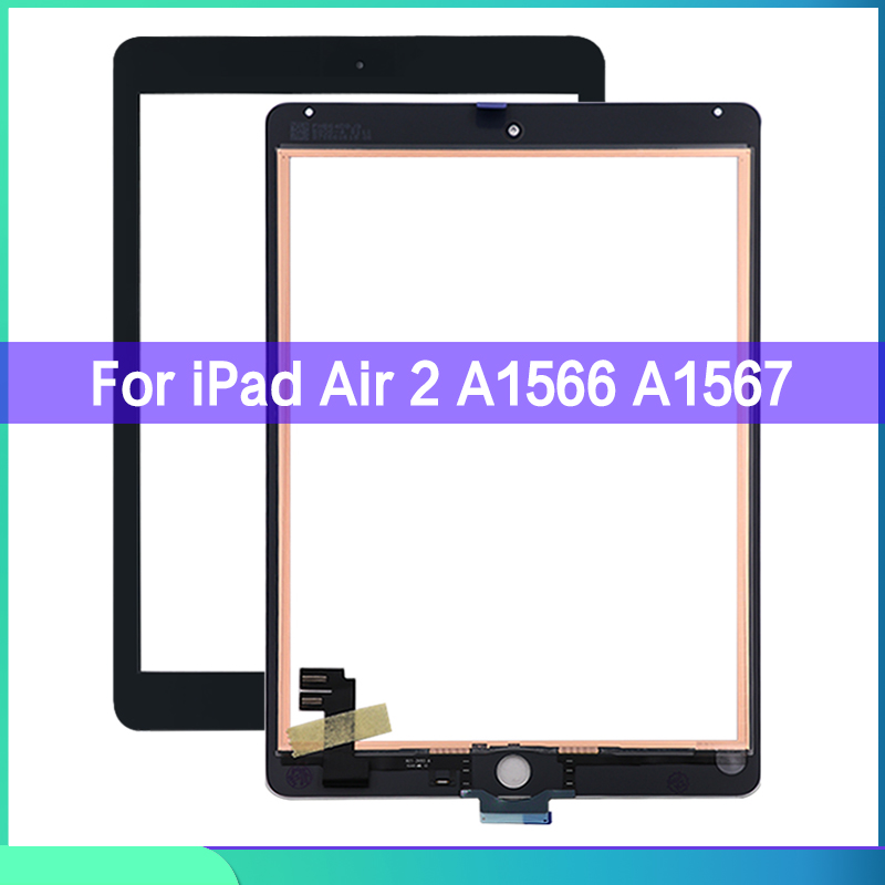 Écran tactile LCD 9.7 pouces pour iPad Air 2 2nd A1566 A1567, sans bouton n° 1