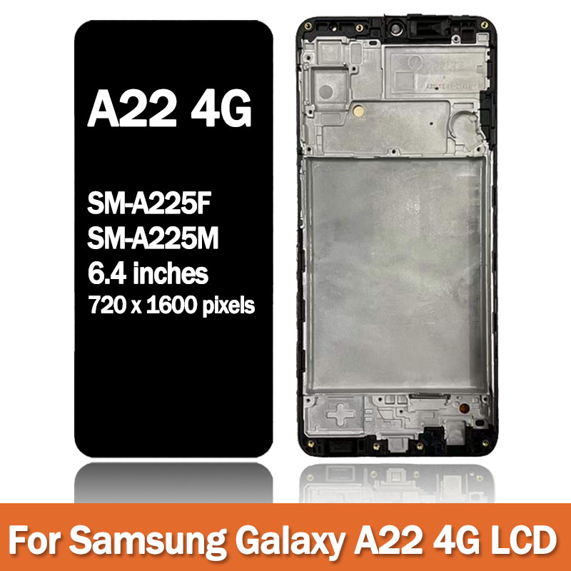 Ã‰cran tactile LCD Super AMOLED, piÃ¨ce de rechange, pour Samsung Galaxy A22 4G A225F A225F/DS A225 n° 2