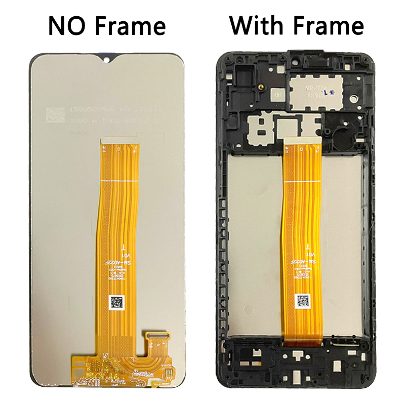 Ã‰cran tactile LCD avec chÃ¢ssis, 6.5 pouces, pour Samsung Galaxy A02 A022 A022F A022M A022G, original n° 4